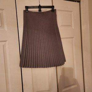 Women's Gray Pleated Skirt Size 10